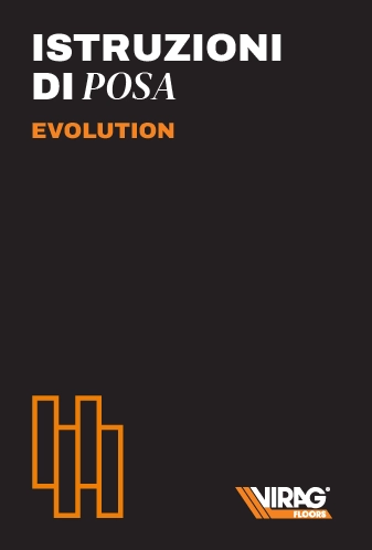 Copertina delle istruzioni di posa per la famiglia Evolution